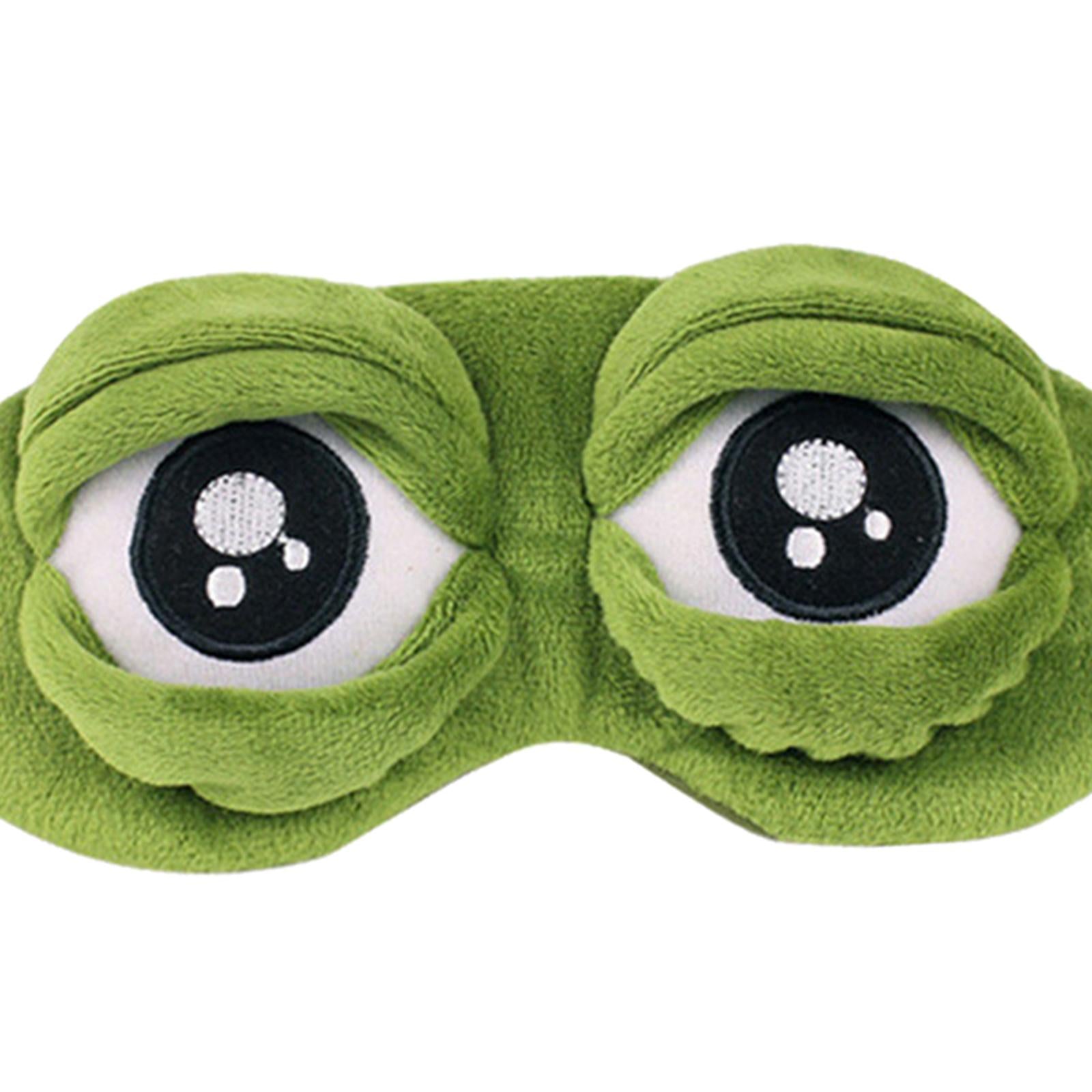 Travel Sleep Eye Mask Frog Padded Shade Cover Animal Sleeping Blindfold