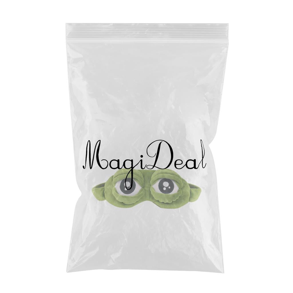Travel Sleep Eye Mask Frog Padded Shade Cover Animal Sleeping Blindfold