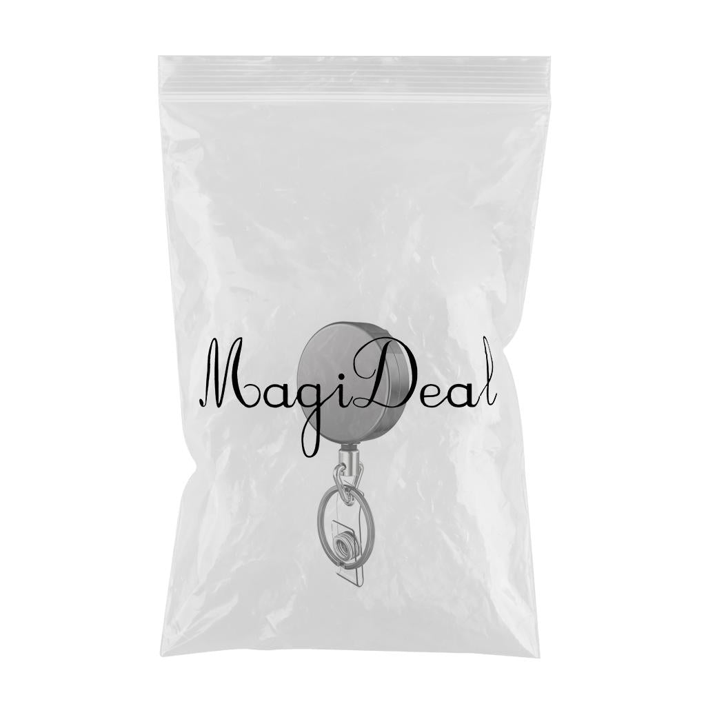 Retractable Badge Holders for Card Keychain Badge Holder  Round
