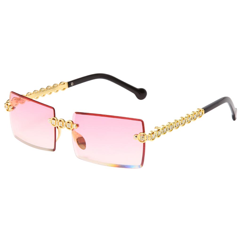 Sunglasses UV400 Driving Sun Glasses Sandy Beach Eyewear Gradient pink