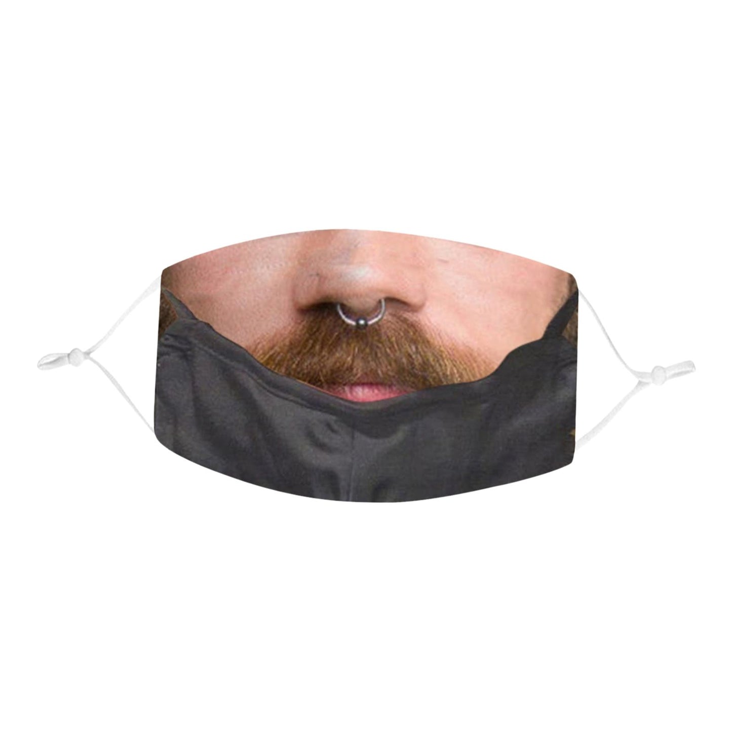 Funny Face Mask Breathable Washable Mouth Protection Reusable Mouth Mask D