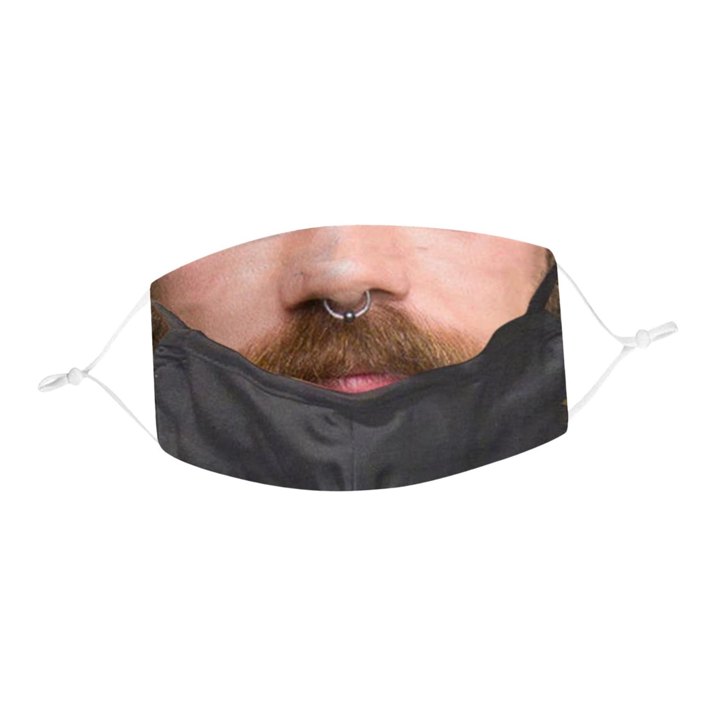 Funny Face Mask Breathable Washable Mouth Protection Reusable Mouth Mask D