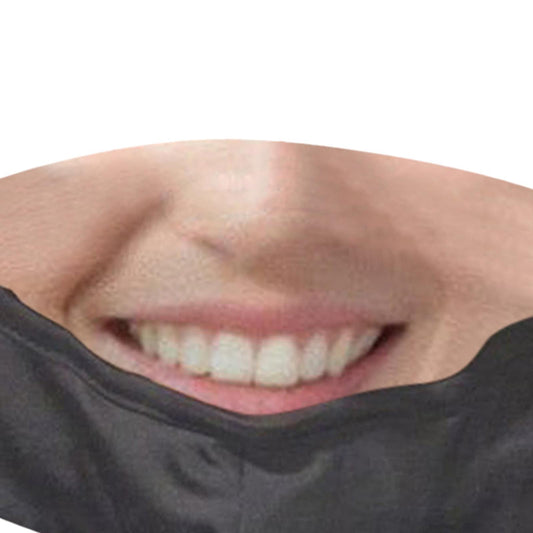 Funny Face Mask Breathable Washable Mouth Protection Reusable Mouth Mask F