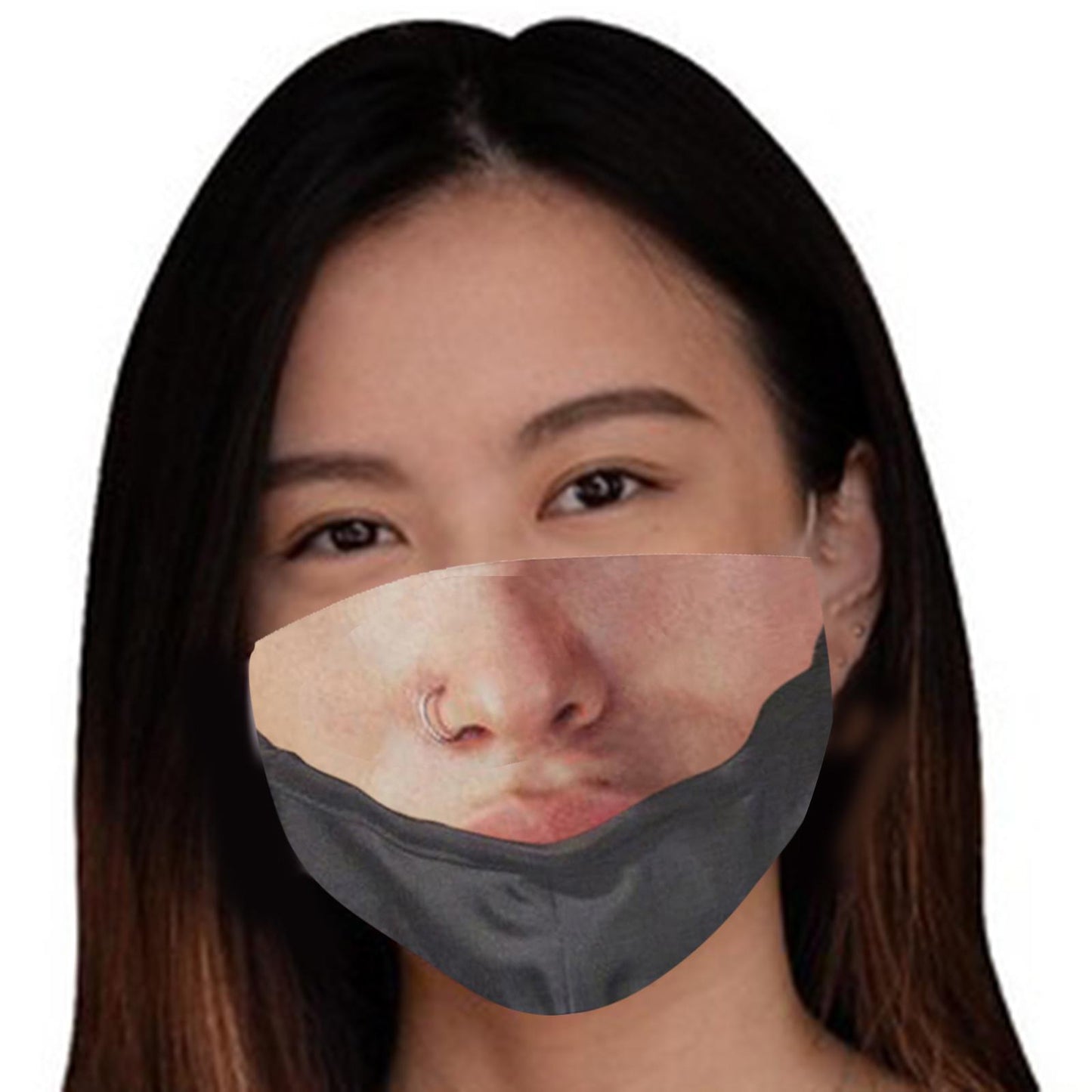 Funny Face Mask Breathable Washable Mouth Protection Reusable Mouth Mask H
