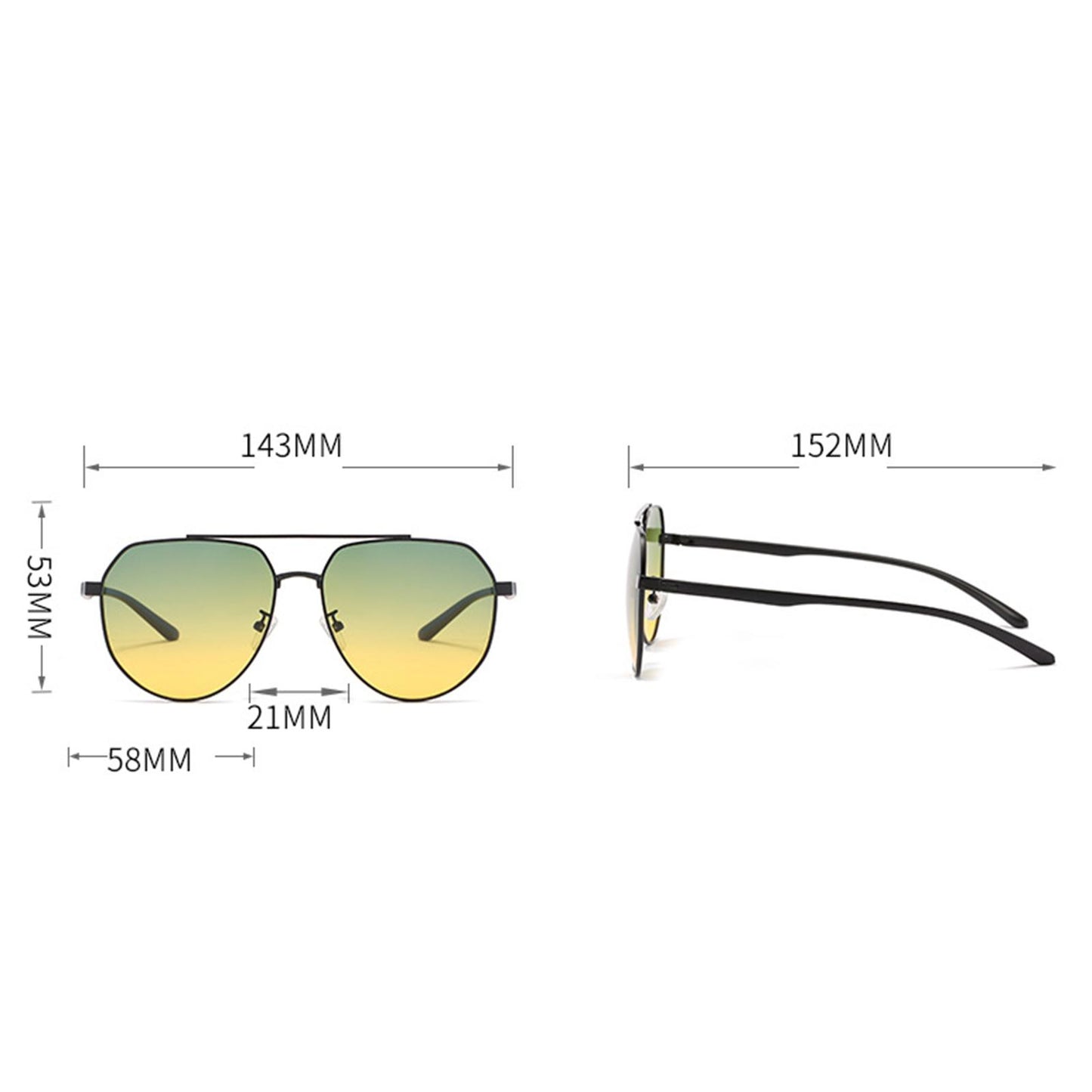 Polarized Sunglasses for Men Sport Cycling Driving Glasses Lightweight black