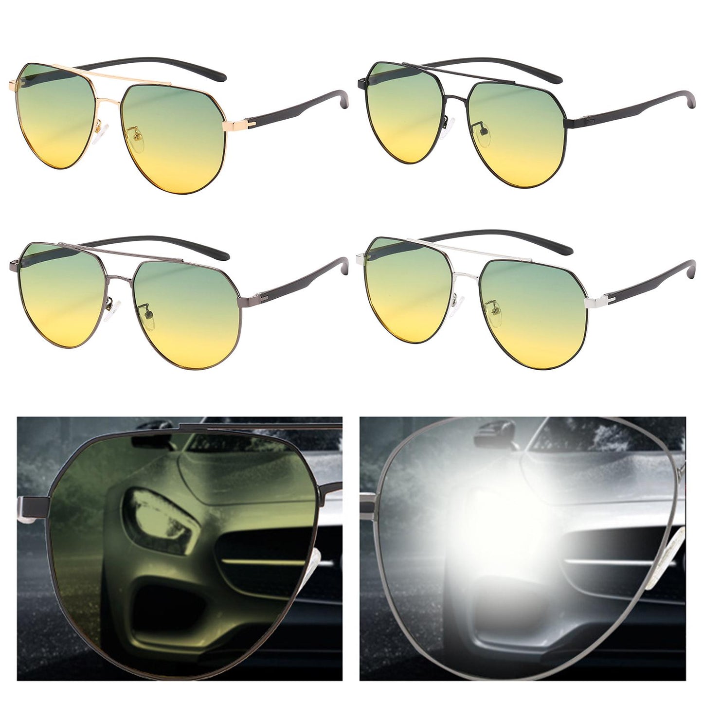 Polarized Sunglasses for Men Sport Cycling Driving Glasses Lightweight black