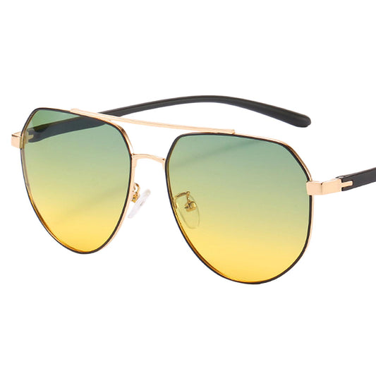 Polarized Sunglasses for Men Sport Cycling Driving Glasses Lightweight black gold
