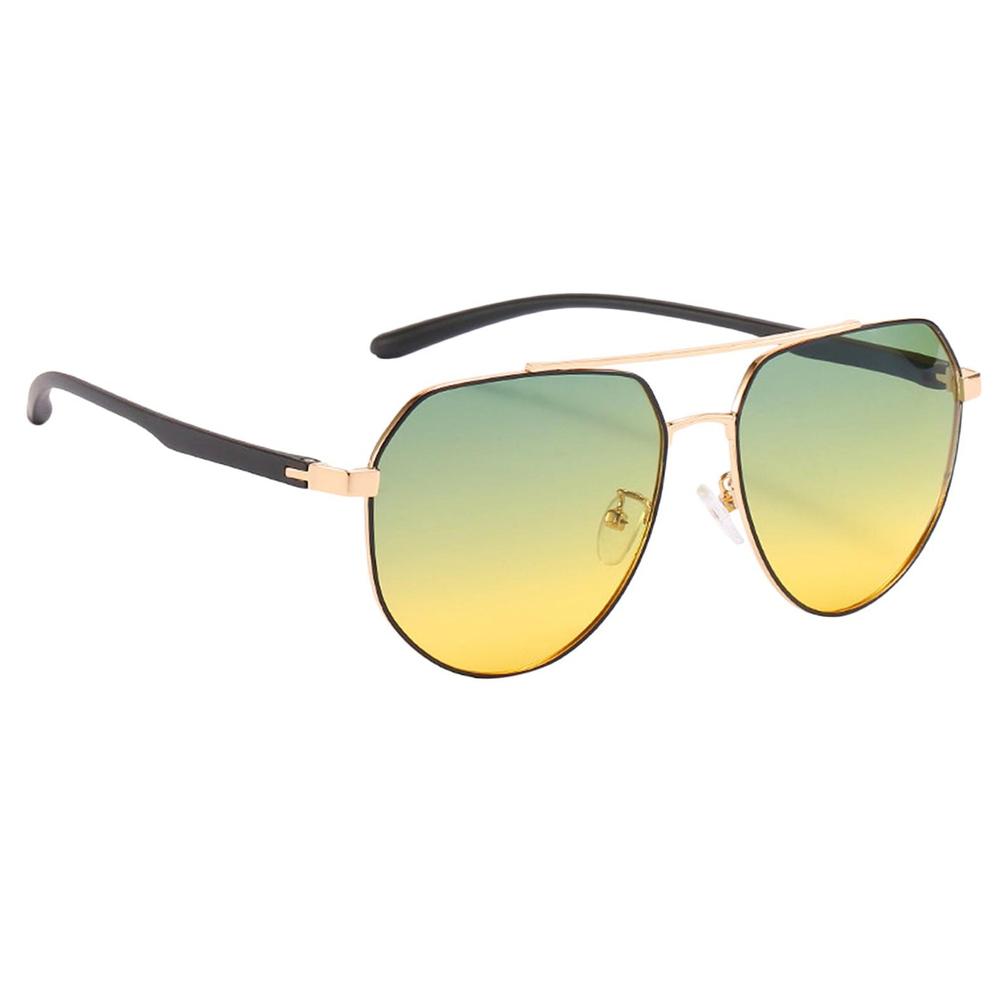 Polarized Sunglasses for Men Sport Cycling Driving Glasses Lightweight black gold