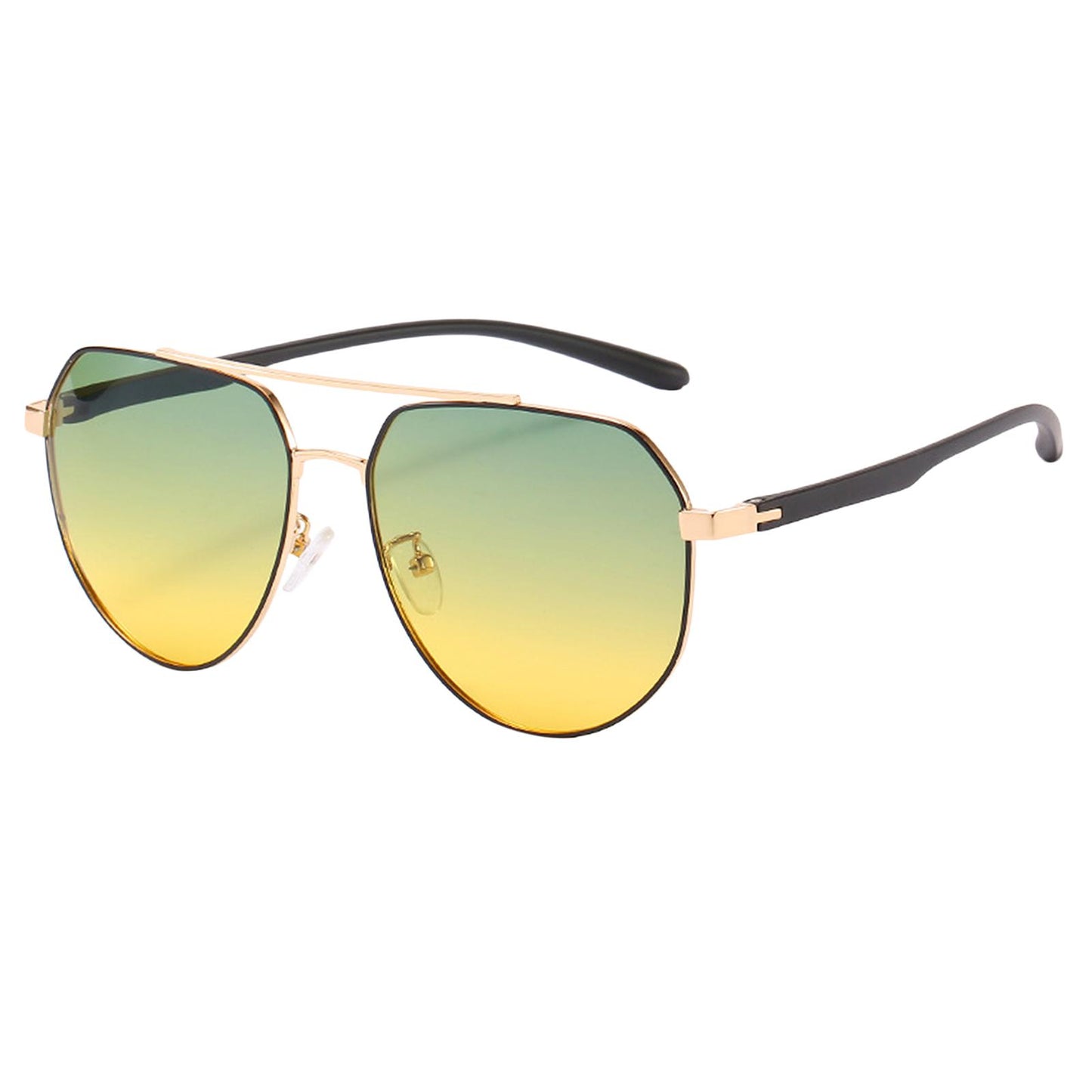 Polarized Sunglasses for Men Sport Cycling Driving Glasses Lightweight black gold