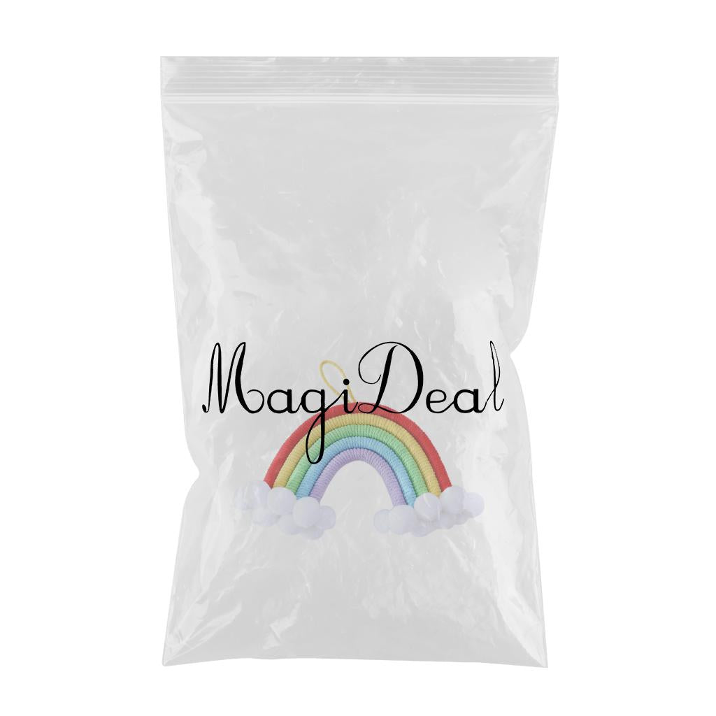 Hand Woven Rainbow Tapestry Cotton Yarn Hanging Bedroom Home Decor Craft B