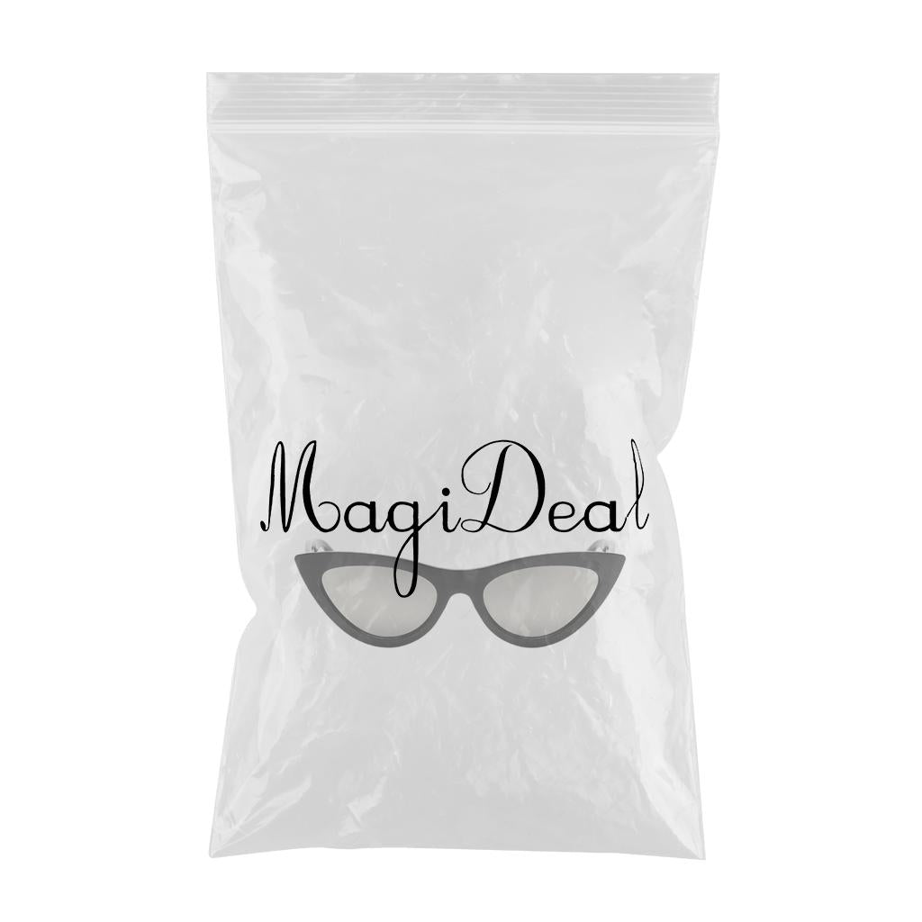 Riding Glasses Fishing Glasses Retro Vintage Cateye Sun Glasses for Women Black White
