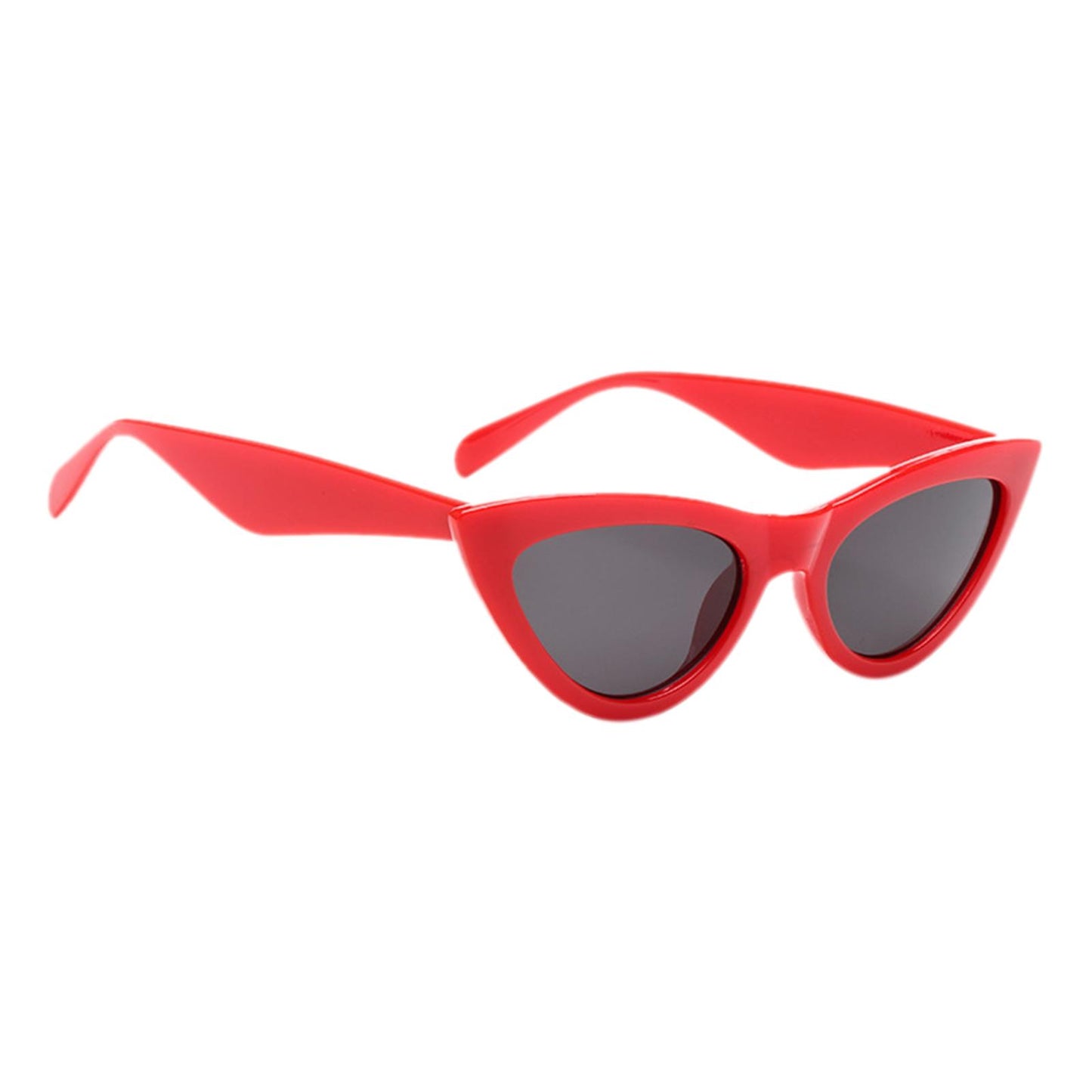 Riding Glasses Fishing Glasses Retro Vintage Cateye Sun Glasses for Women Red