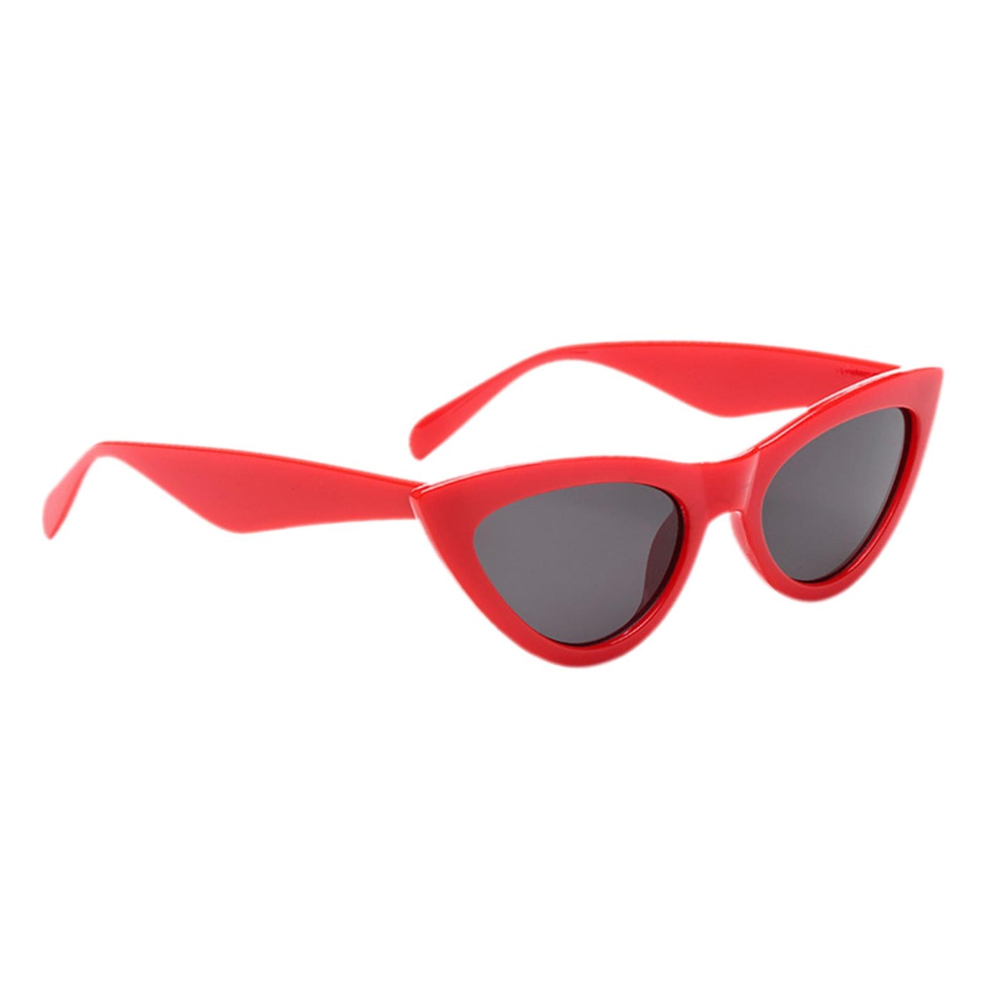 Riding Glasses Fishing Glasses Retro Vintage Cateye Sun Glasses for Women Red