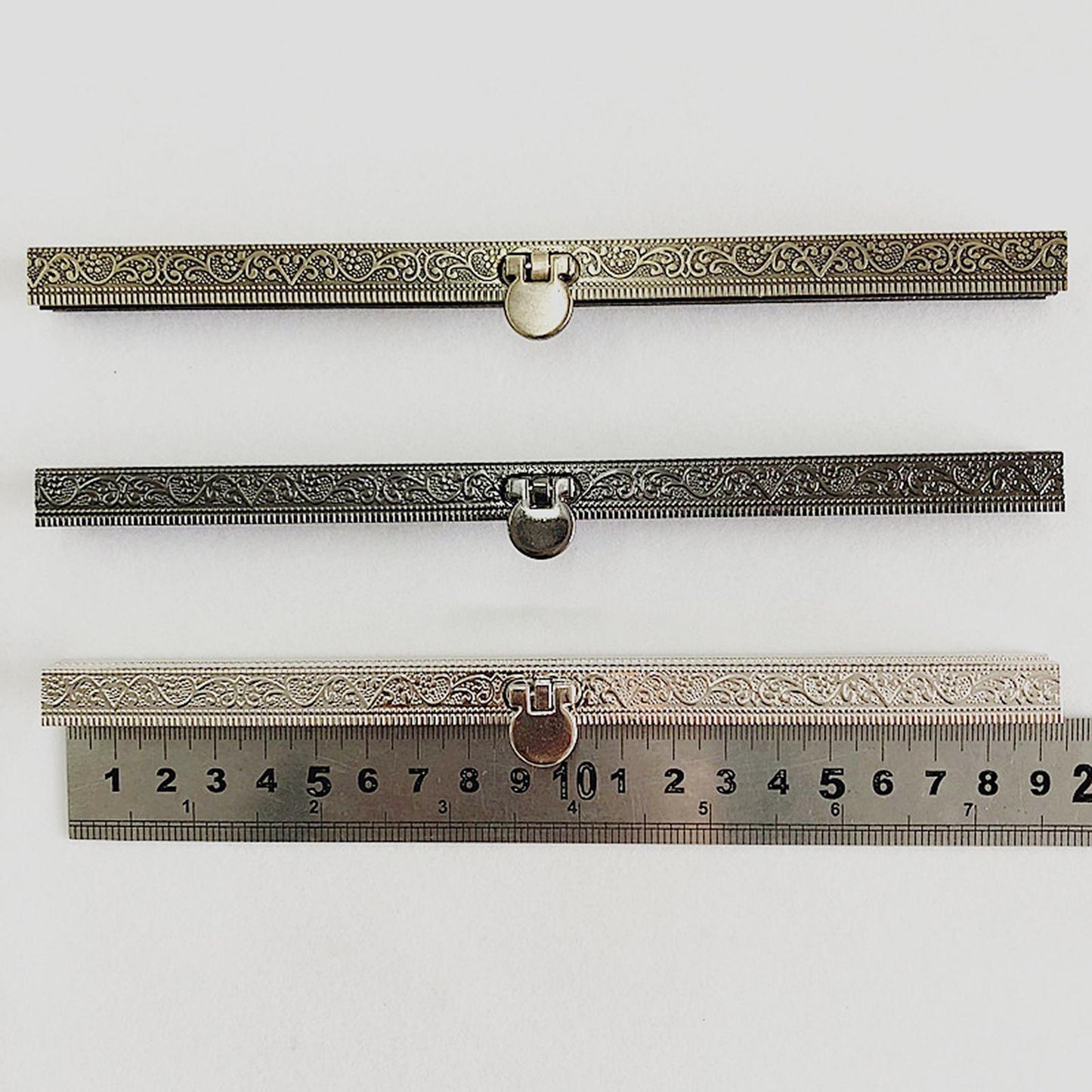 Metal Coin Purse Bag Frames Kiss Clasp Locks, DIY Accessory Bronze