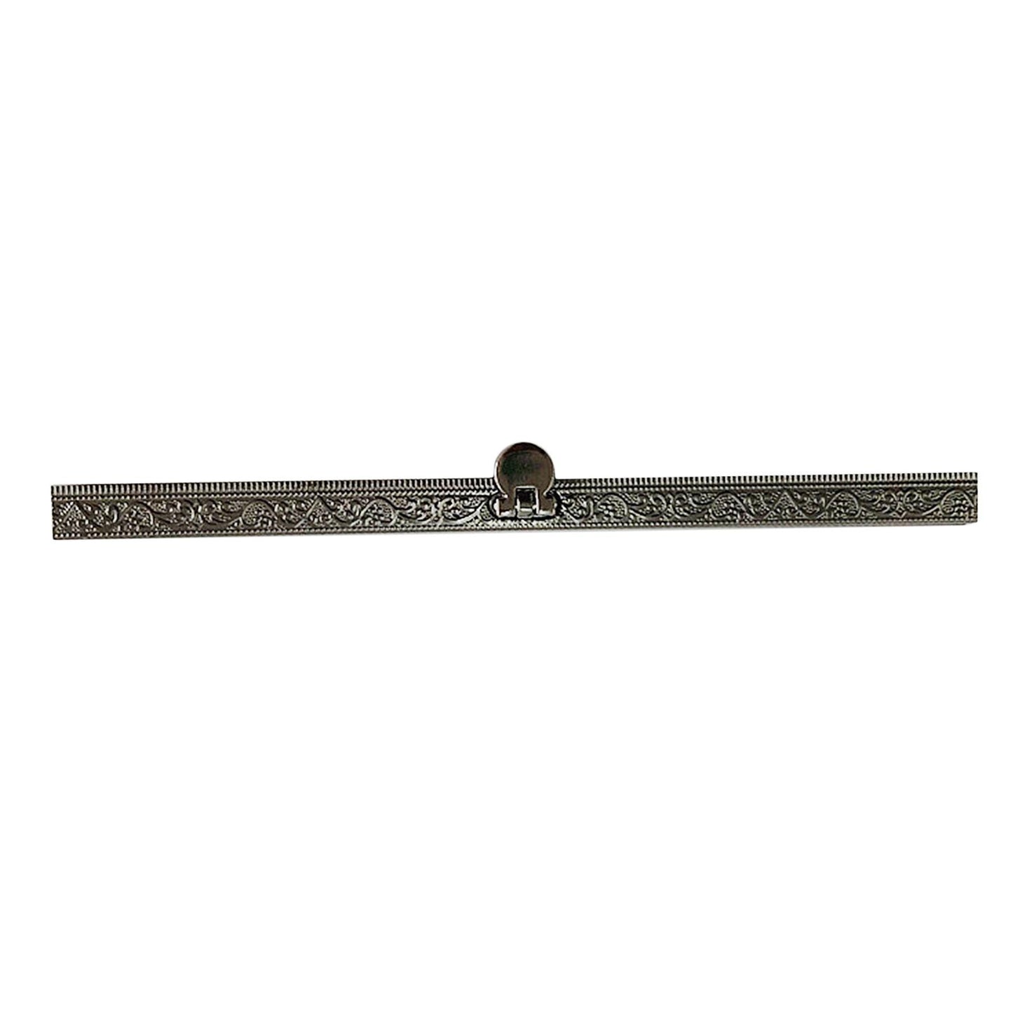 Metal Coin Purse Bag Frames Kiss Clasp Locks, DIY Accessory Black