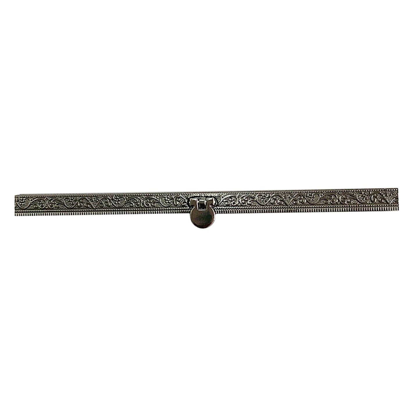 Metal Coin Purse Bag Frames Kiss Clasp Locks, DIY Accessory Black