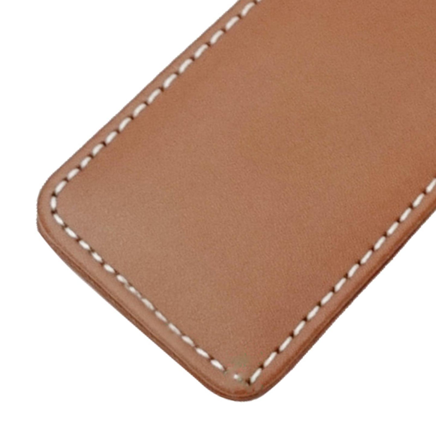Magnetic Money Clip Dollar Cash Clamp Card Holder Wallet Brown_80x46x8mm