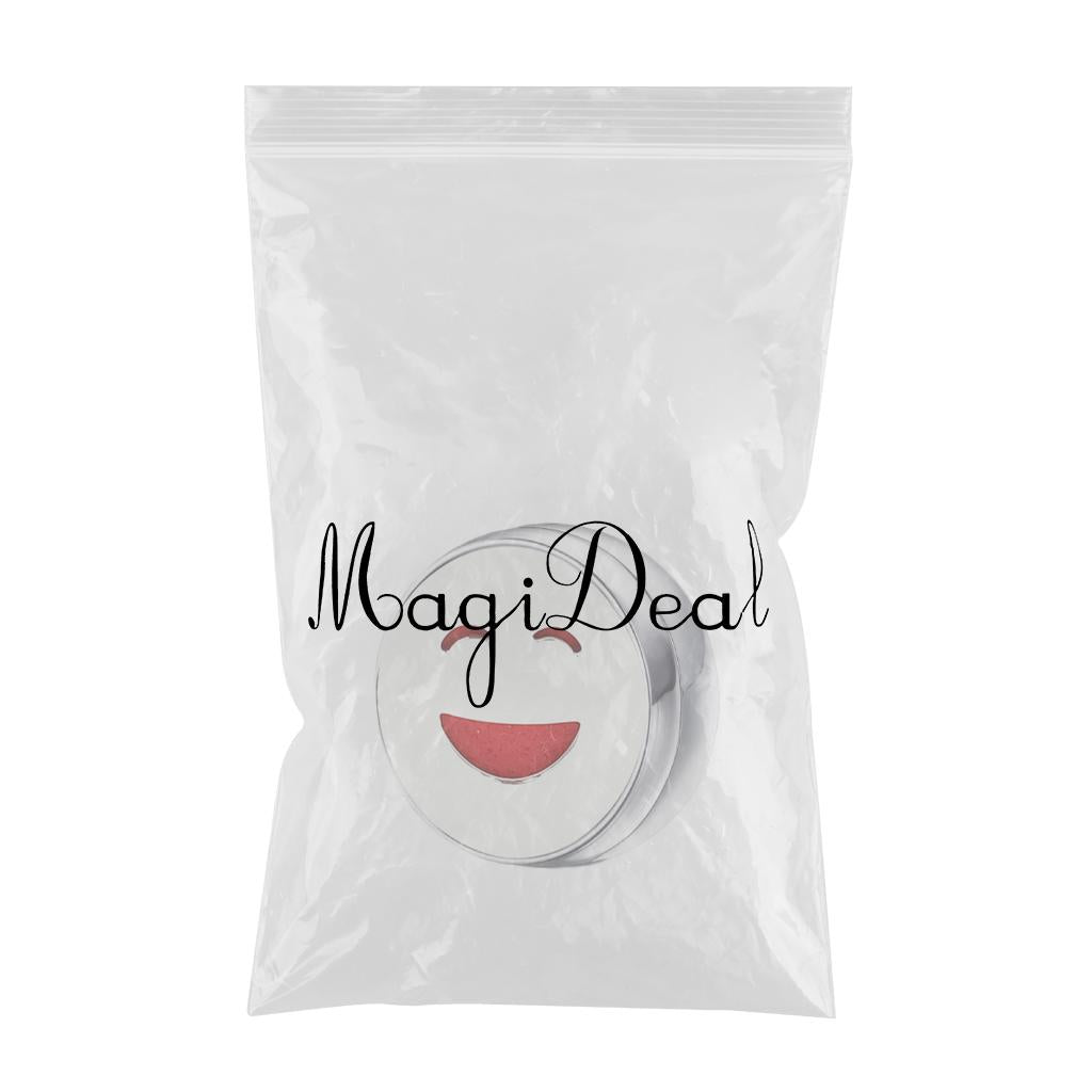 Stainless Steel Essential Oil Diffuser Locket Button for Face Mask Smile