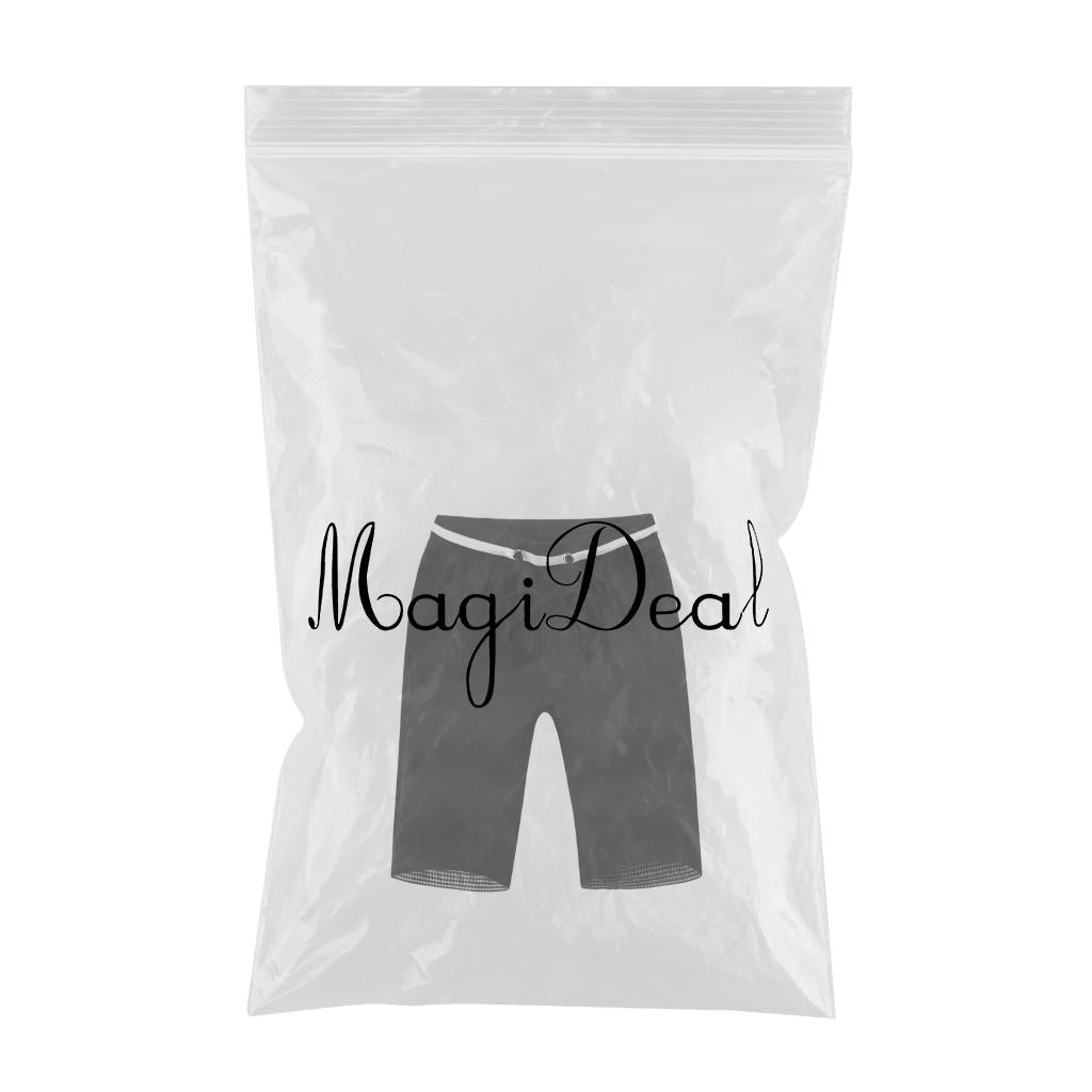 Men's Summer Shorts Cotton Joggers Classic Fit Pocket Pants Black L