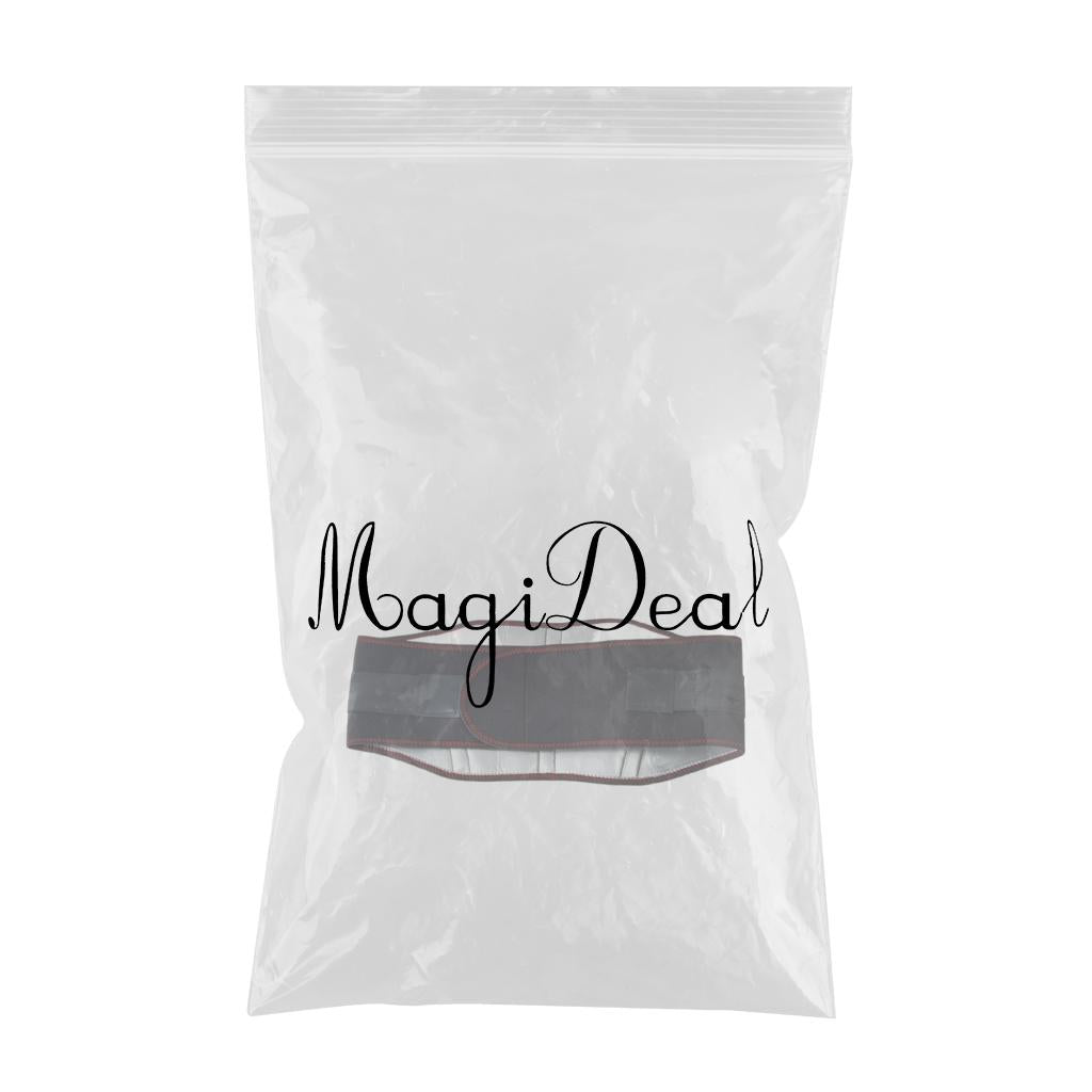 Weight Loss Waist Trainer Slimming Trimmer Belt Strap Black Silver M