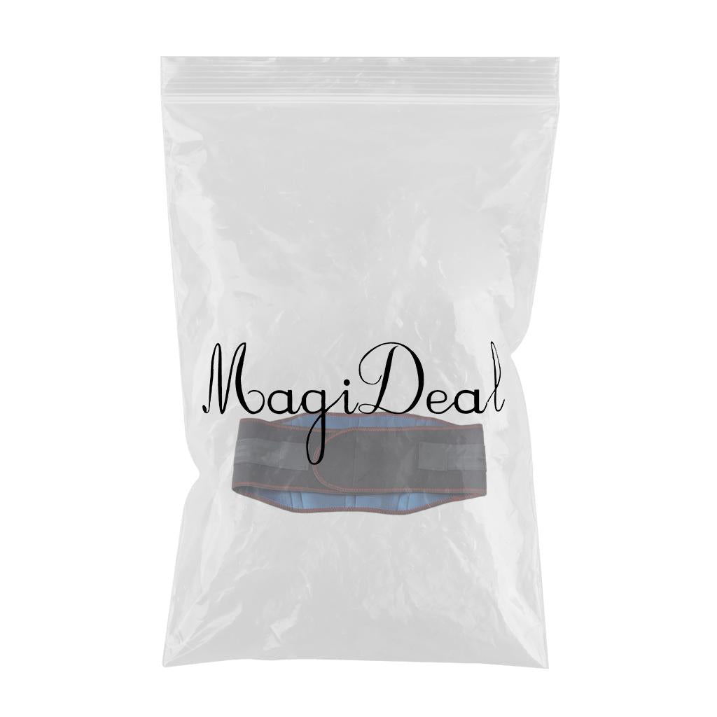 Weight Loss Waist Trainer Slimming Trimmer Belt Strap Black Blue M
