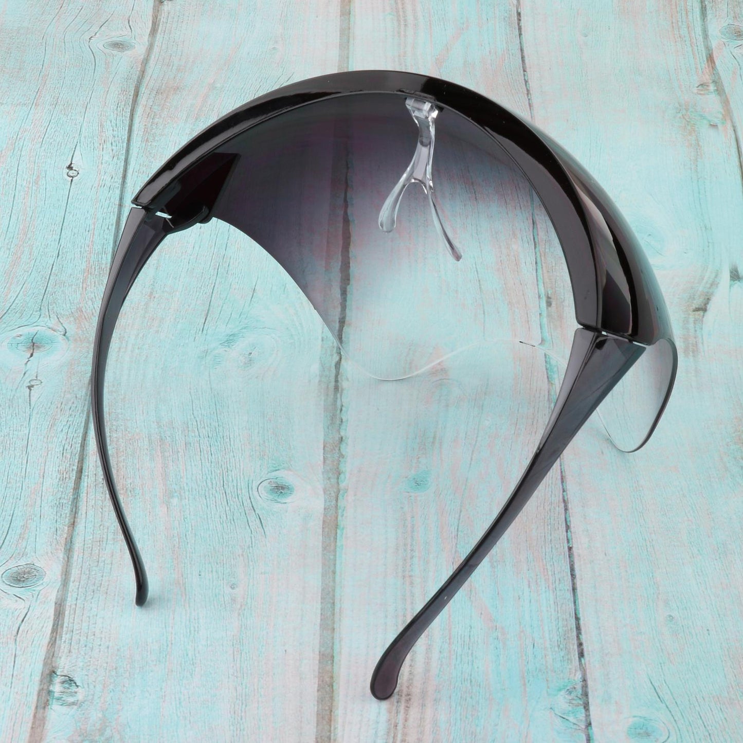 Face Shield Safety Sunglasses Clear Eyewear Reusable Easy Clean Windproof purple