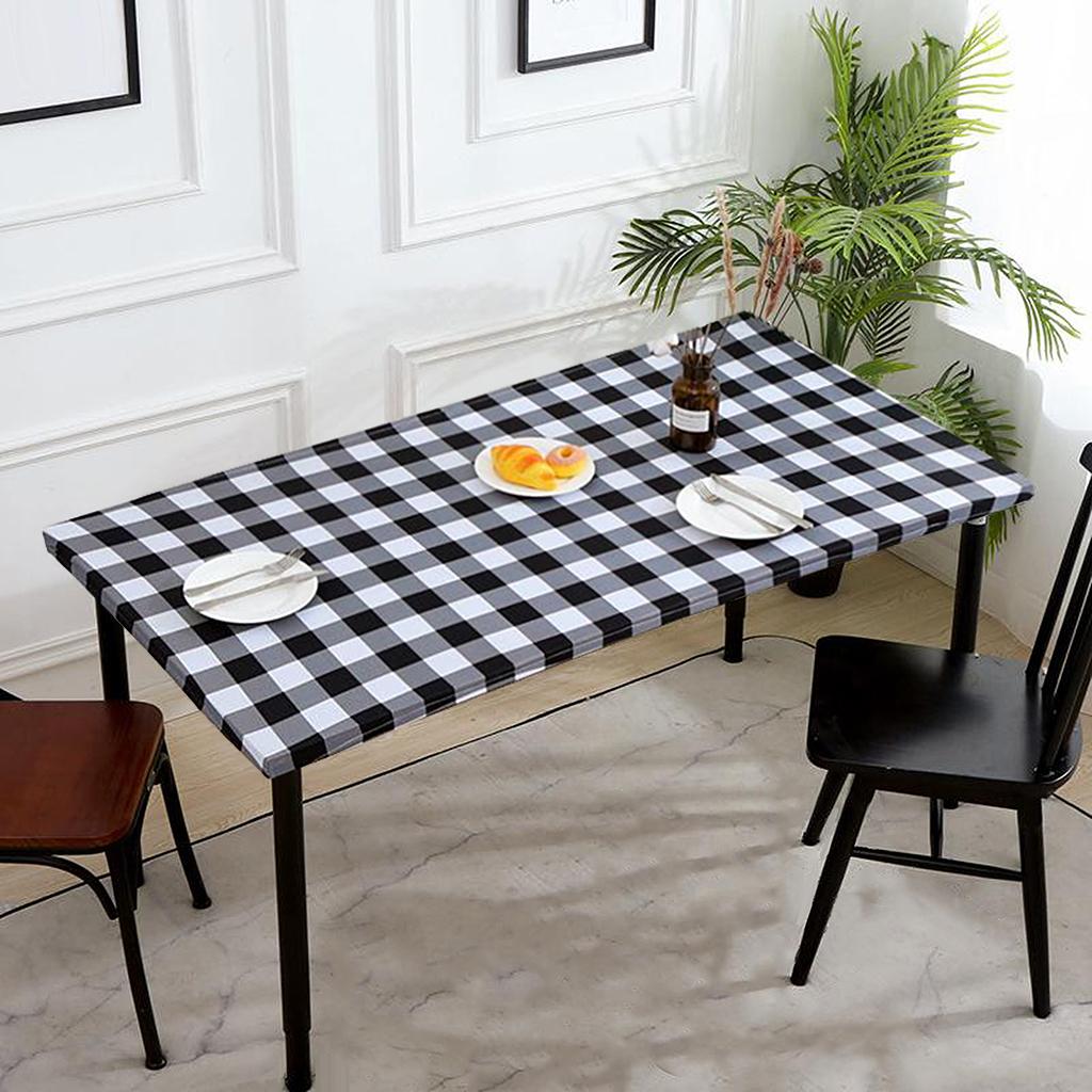 Rectangular Polyester Table Cloth Wedding Home Tablecloth 122x61cm Style B