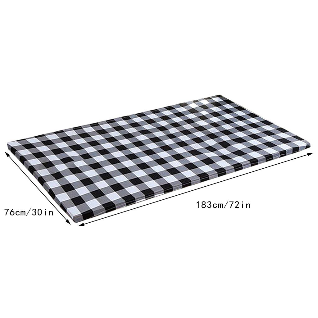Rectangular Polyester Table Cloth Wedding Home Tablecloth 183x76CM Style B