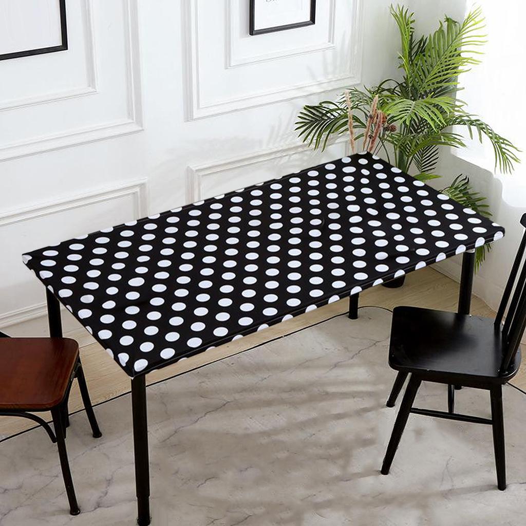 Rectangular Polyester Table Cloth Wedding Home Tablecloth 244x76CM Style C