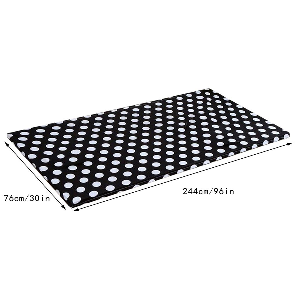 Rectangular Polyester Table Cloth Wedding Home Tablecloth 244x76CM Style C