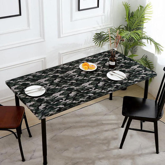 Rectangular Polyester Table Cloth Wedding Home Tablecloth 244x76CM Style D