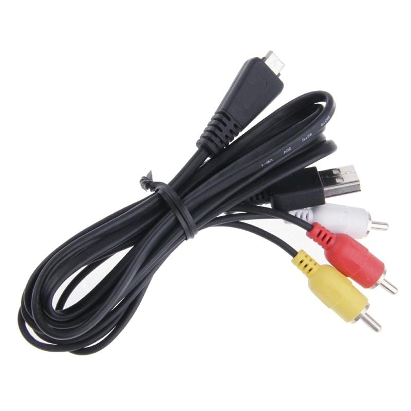 2 in 1  Digital Camera Cable for Sony MD3 / W390 / T99 / WX5 (Style1)