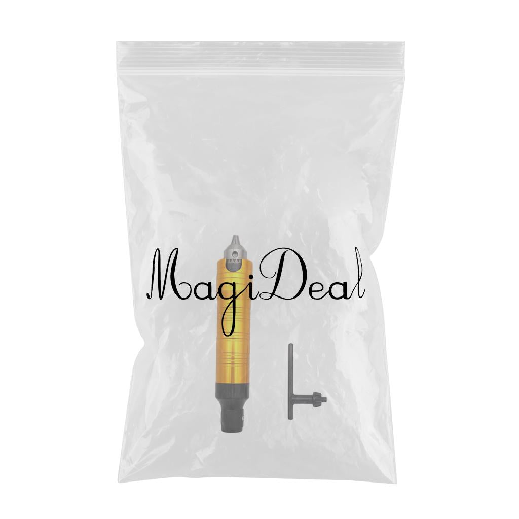 Metal Rotary Tool Handpiece Chuck Key for Electric Grinder Yellow 0.3-6mm