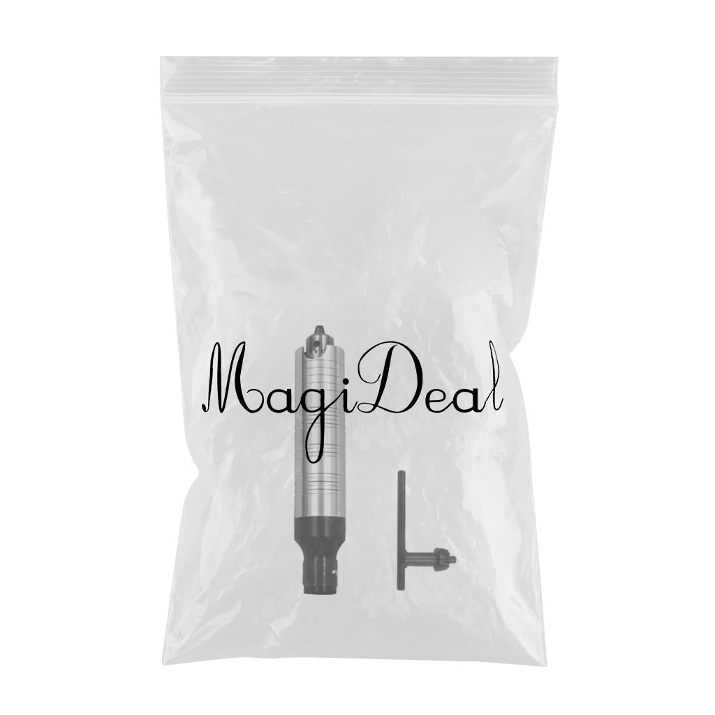 Metal Rotary Tool Handpiece Chuck Key for Electric Grinder White 0.3-4mm