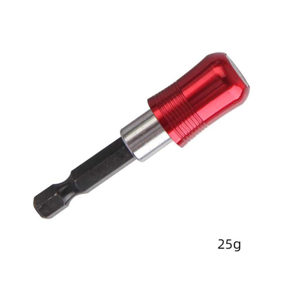 1/4 Hex Shank Quick Release Magnetic Holder Extension 3pcs Red"