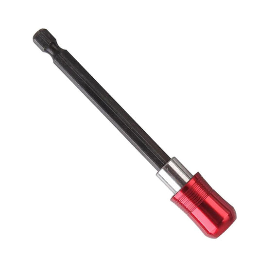 1/4 Hex Shank Quick Release Magnetic Holder Extension 100mm Red"