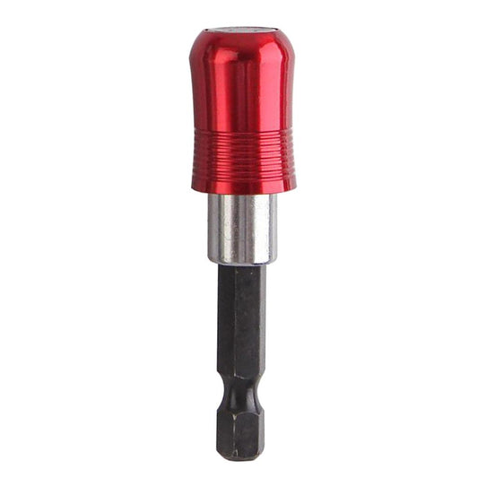 1/4 Hex Shank Quick Release Magnetic Holder Extension 60mm Red"