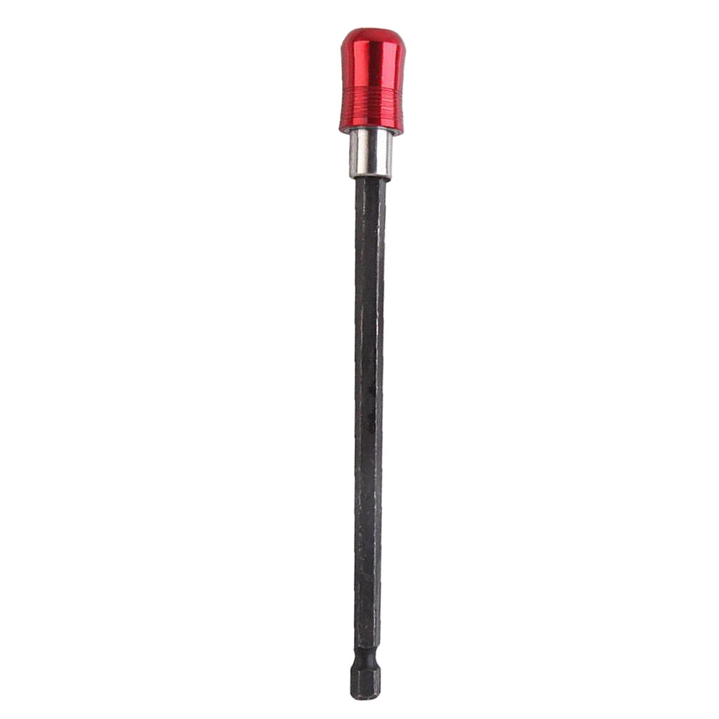 1/4 Hex Shank Quick Release Magnetic Holder Extension 150mm Red"