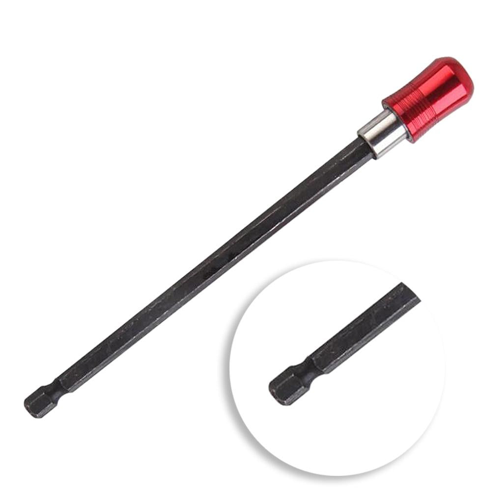 1/4 Hex Shank Quick Release Magnetic Holder Extension 150mm Red"