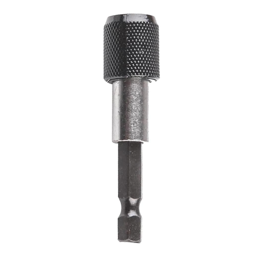 1/4 Hex Shank Quick Release Magnetic Holder Extension 60mm Black"