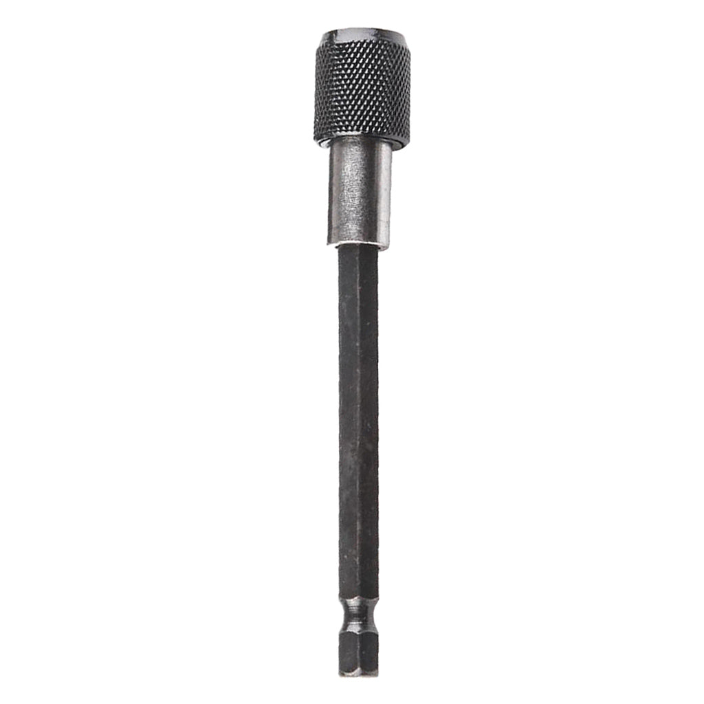 1/4 Hex Shank Quick Release Magnetic Holder Extension 100mm Black"