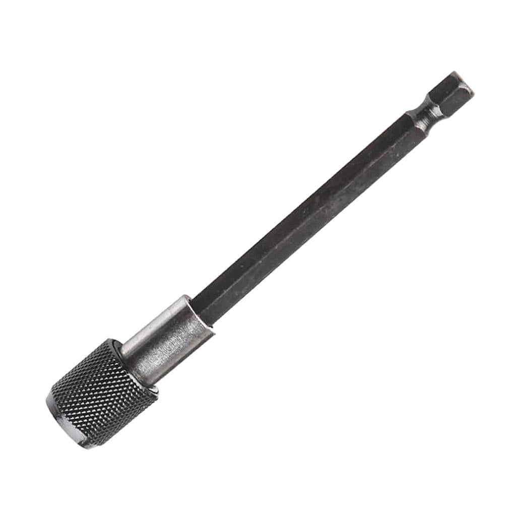 1/4 Hex Shank Quick Release Magnetic Holder Extension 100mm Black"