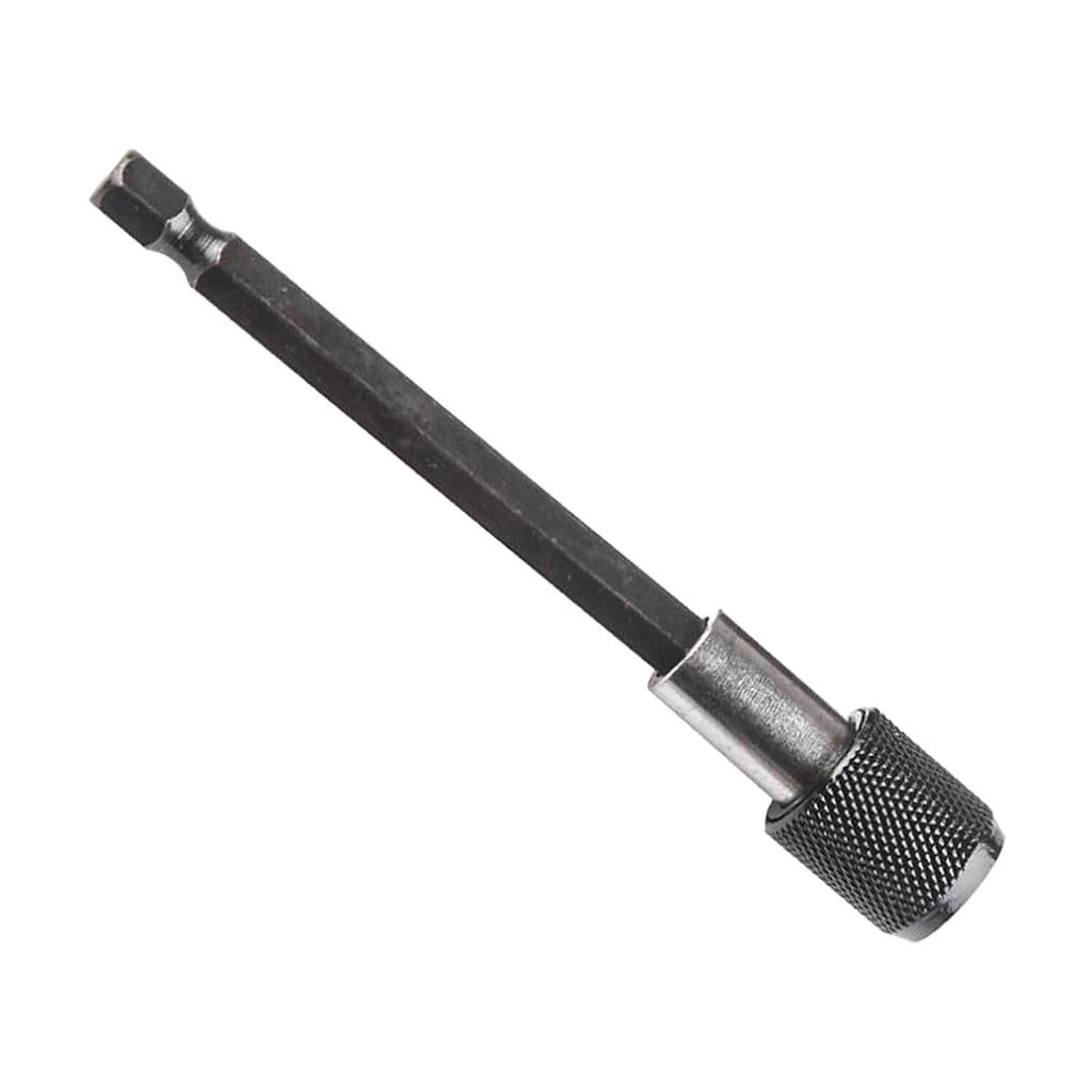 1/4 Hex Shank Quick Release Magnetic Holder Extension 100mm Black"