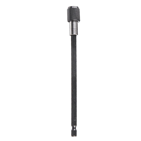 1/4 Hex Shank Quick Release Magnetic Holder Extension 150mm Black"