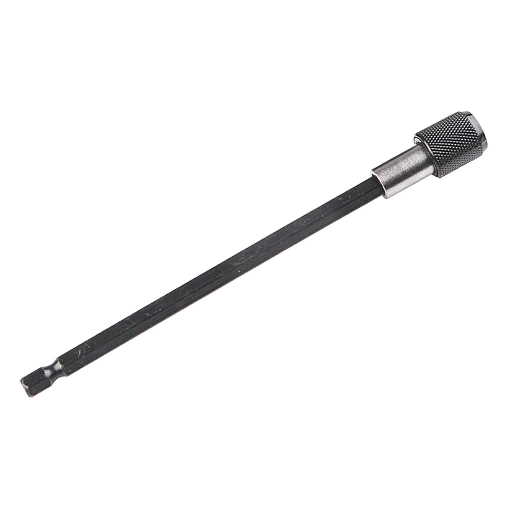 1/4 Hex Shank Quick Release Magnetic Holder Extension 150mm Black"