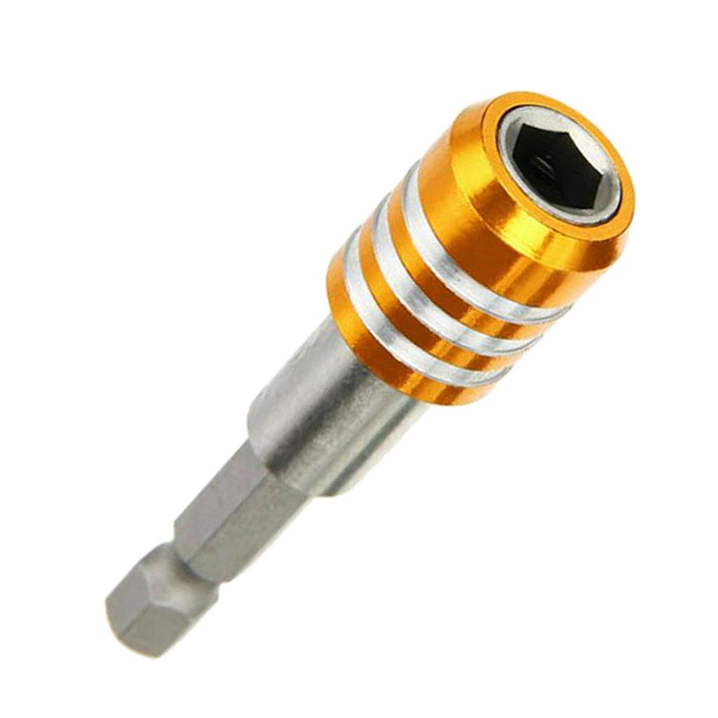 1/4 Hex Shank Quick Release Magnetic Holder Extension 60mm Yellow"