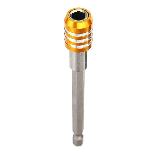 1/4 Hex Shank Quick Release Magnetic Holder Extension 100mm Yellow"
