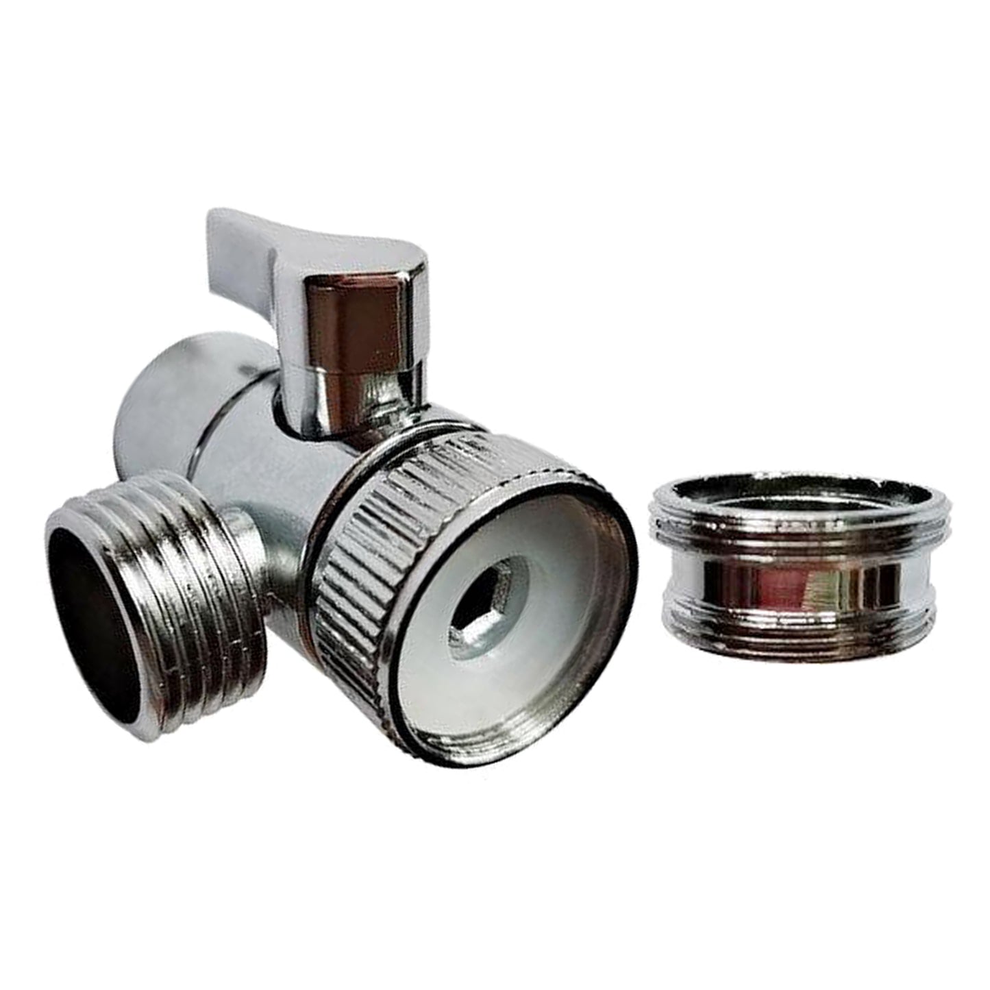 22mm Shower Head Diverter Valve Faucet Adapter Splitter Style B