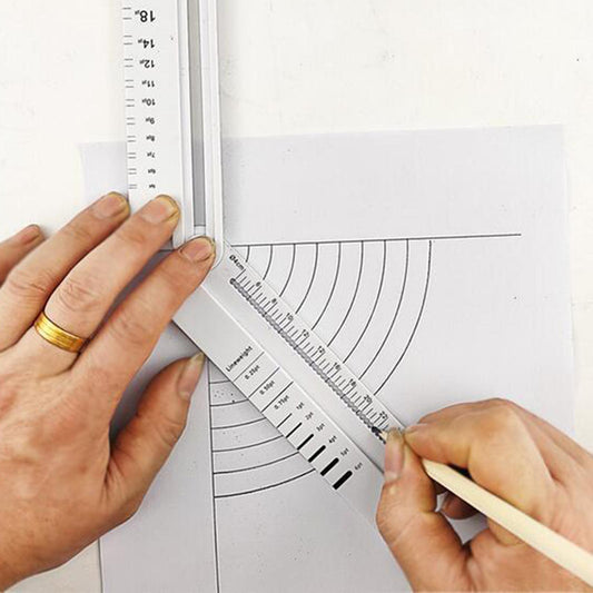 Digital Angle Finder Protractor 12 Inch Angle Inclinometer Plastic Ruler