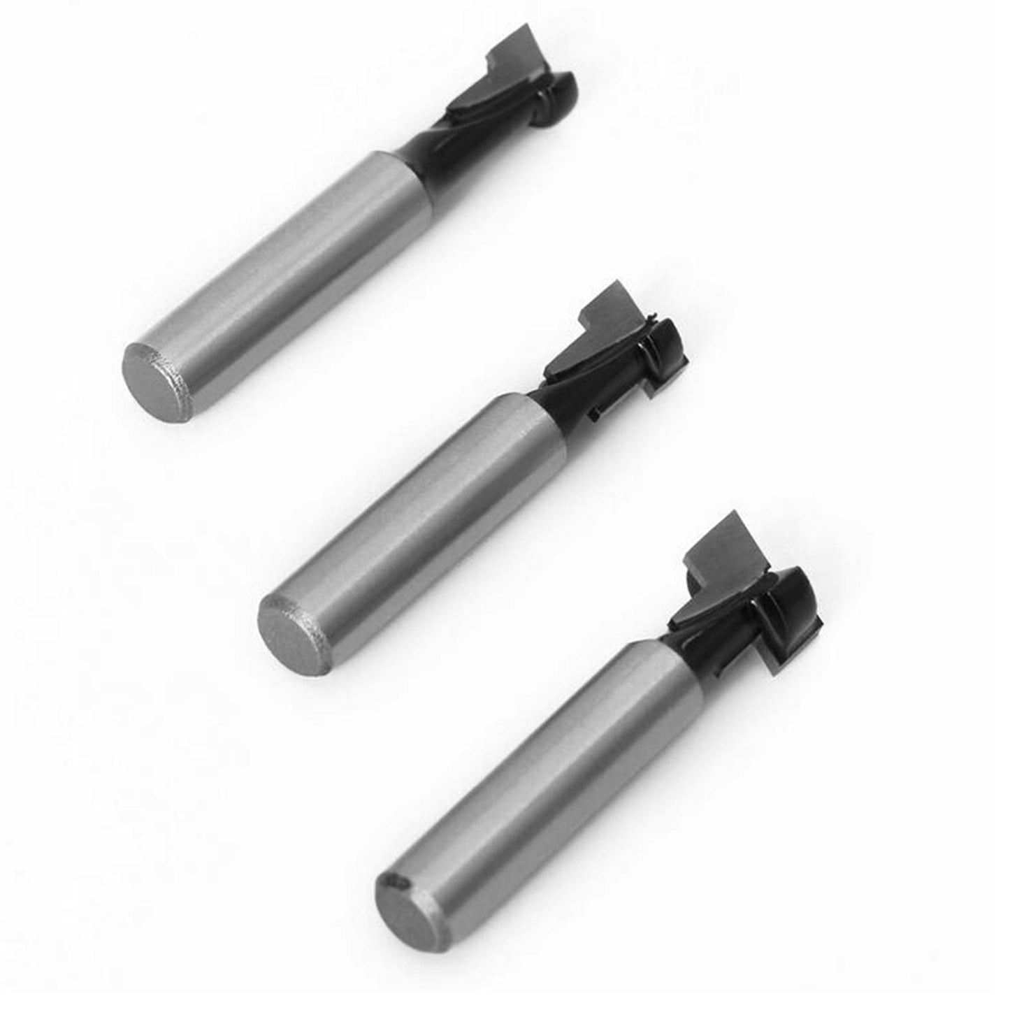 3/8 1/2 Straight T Slot Router Bit & T-Track Slotting Cutter Tool Style3"